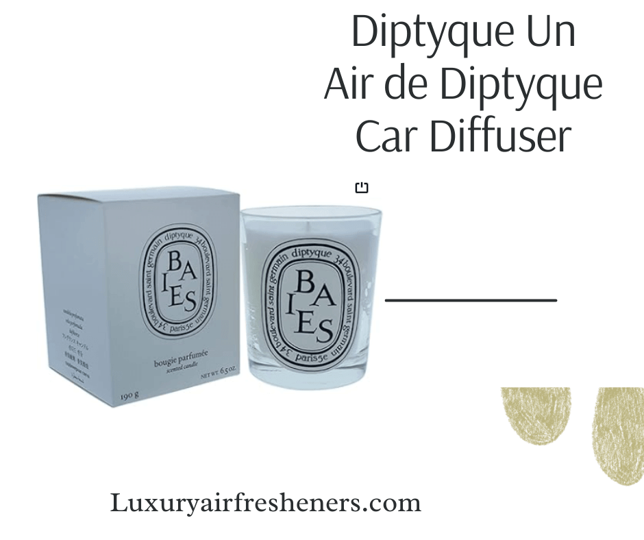 Diptyque Un Air de Diptyque Car Diffuser