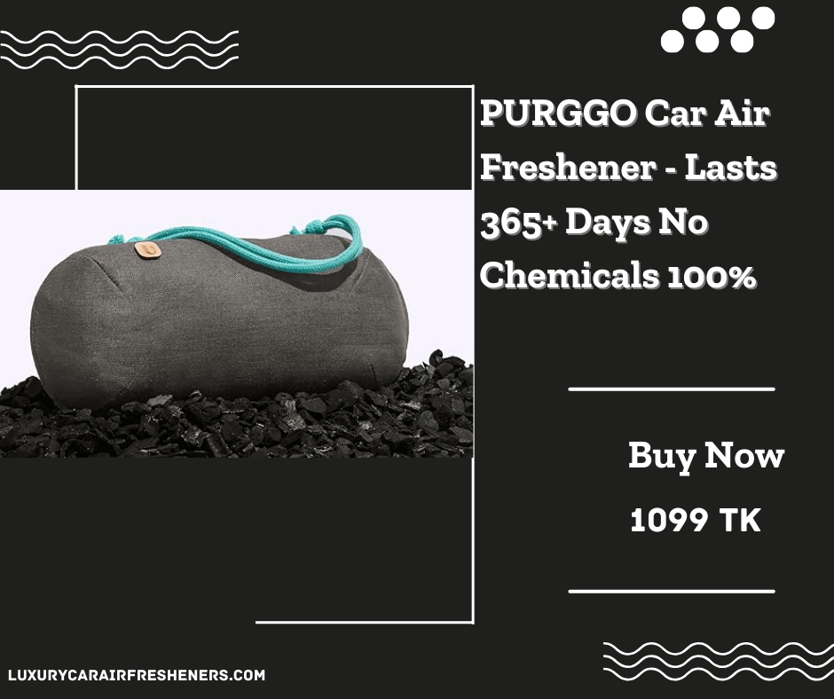 Purggo Bamboo Charcoal Car Air Freshener