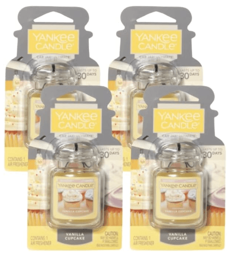 Yankee Candle Vanilla Cupcake Car Jar