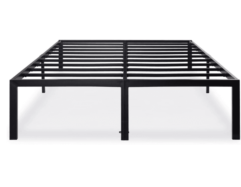 Olee Sleep 18-Inch Tall Heavy Duty Steel Slat Bed Frame