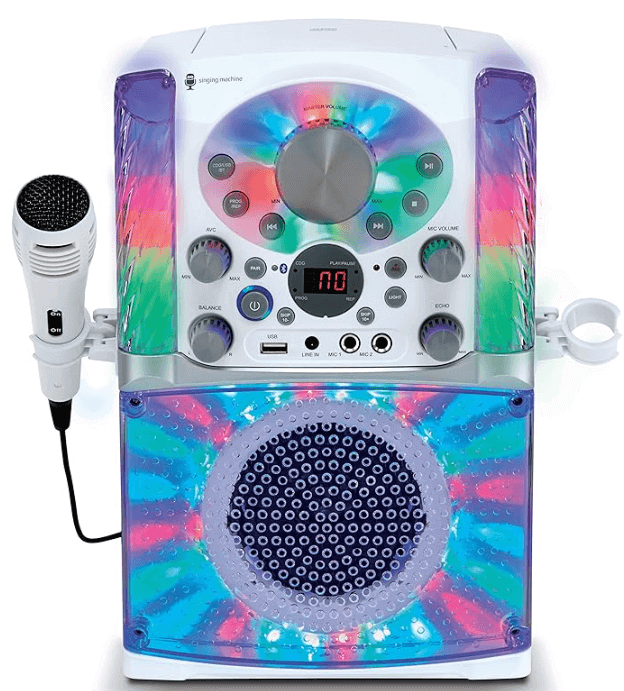 Singing Machine SML385UW Bluetooth Karaoke System