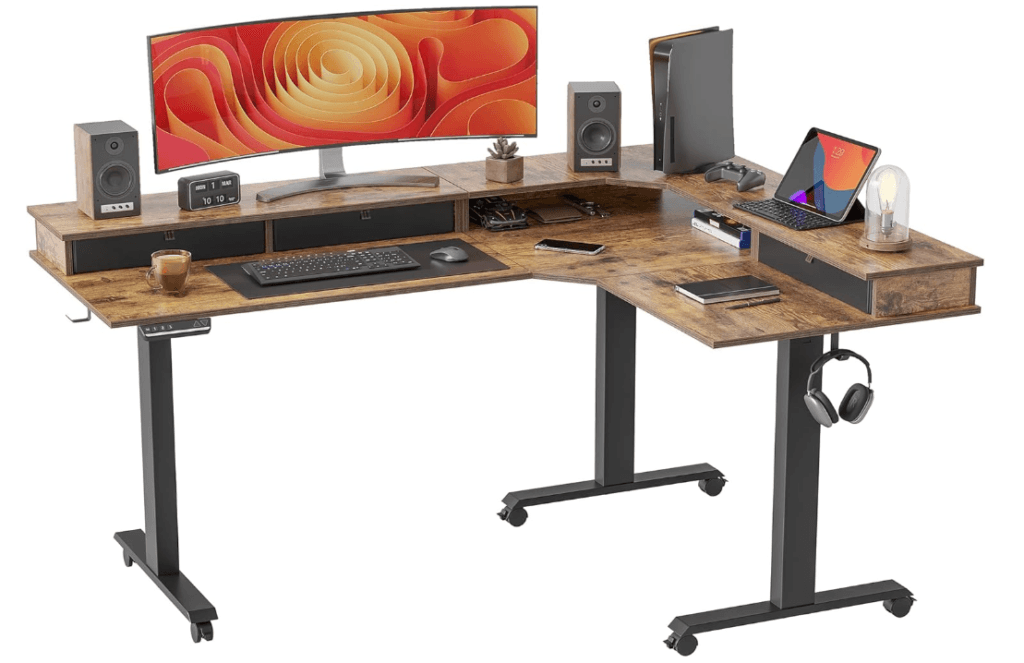 FEZIBO Dual Motor Electric Standing Desk