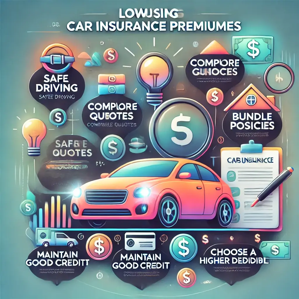 How to Lower Car Insurance Premiums