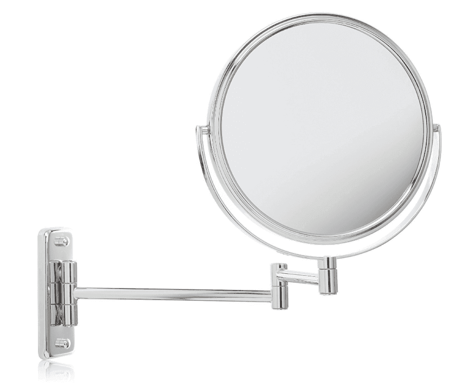 Jerdon 8-Inch Wall Mount Mirror