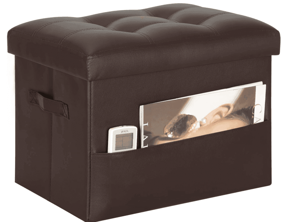 Storage Ottoman Foot Rest Stool