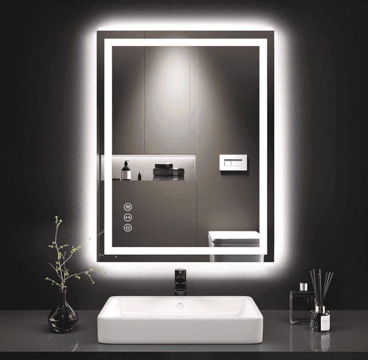 LOAAO 24X32 LED Bathroom Mirror Review