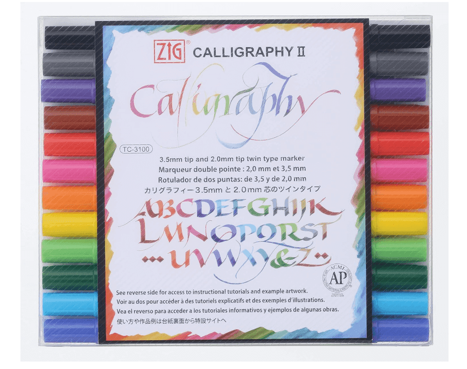Kuretake Zig Calligraphy Kit