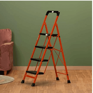 BonKaso Premium Steel 4-Step Foldable Ladder Review