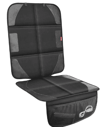 Car Seat Protector with Thickest Padding (Black) by LUILANC
