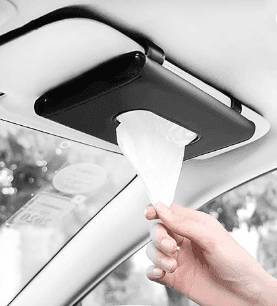 Carstuus Leather Tissue Holder for Car