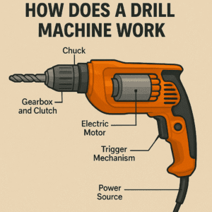 How Does a Drill Machine Work
