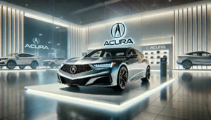 What is the Luxury Brand of Honda