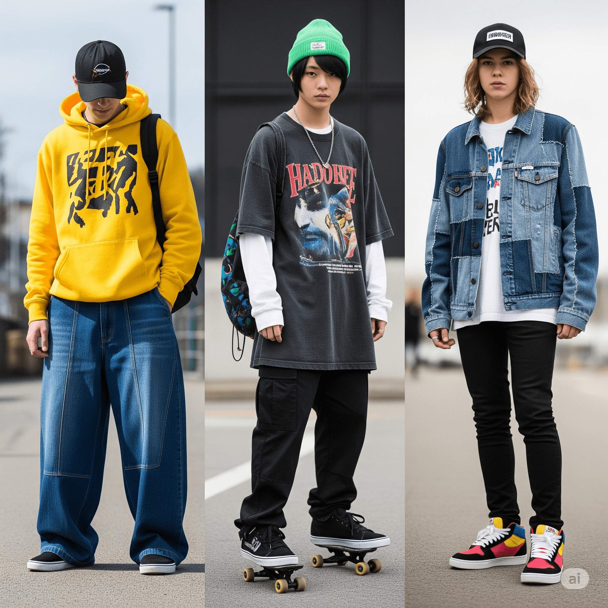 Aesthetic Skatewear Looks