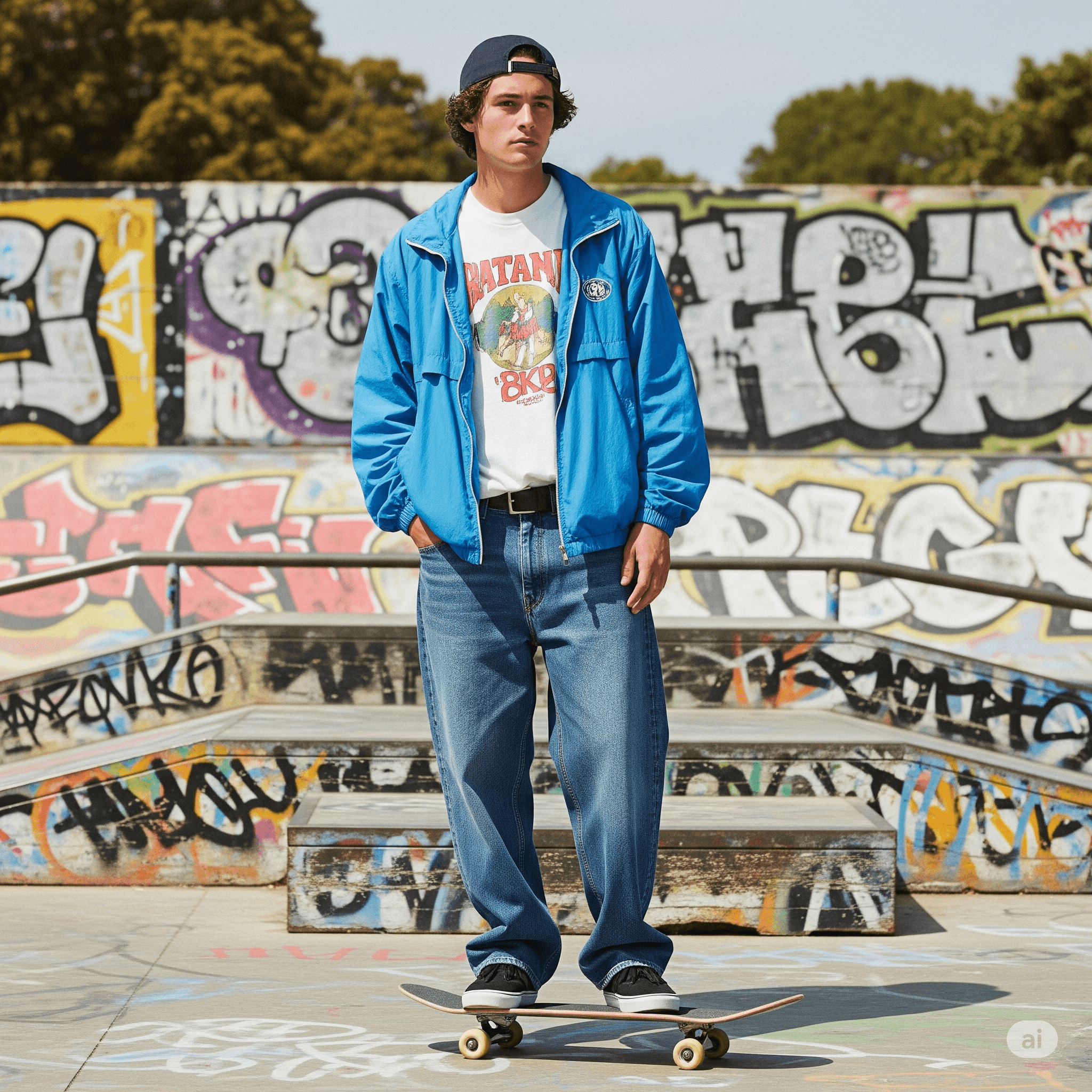 Techwear Skate Look