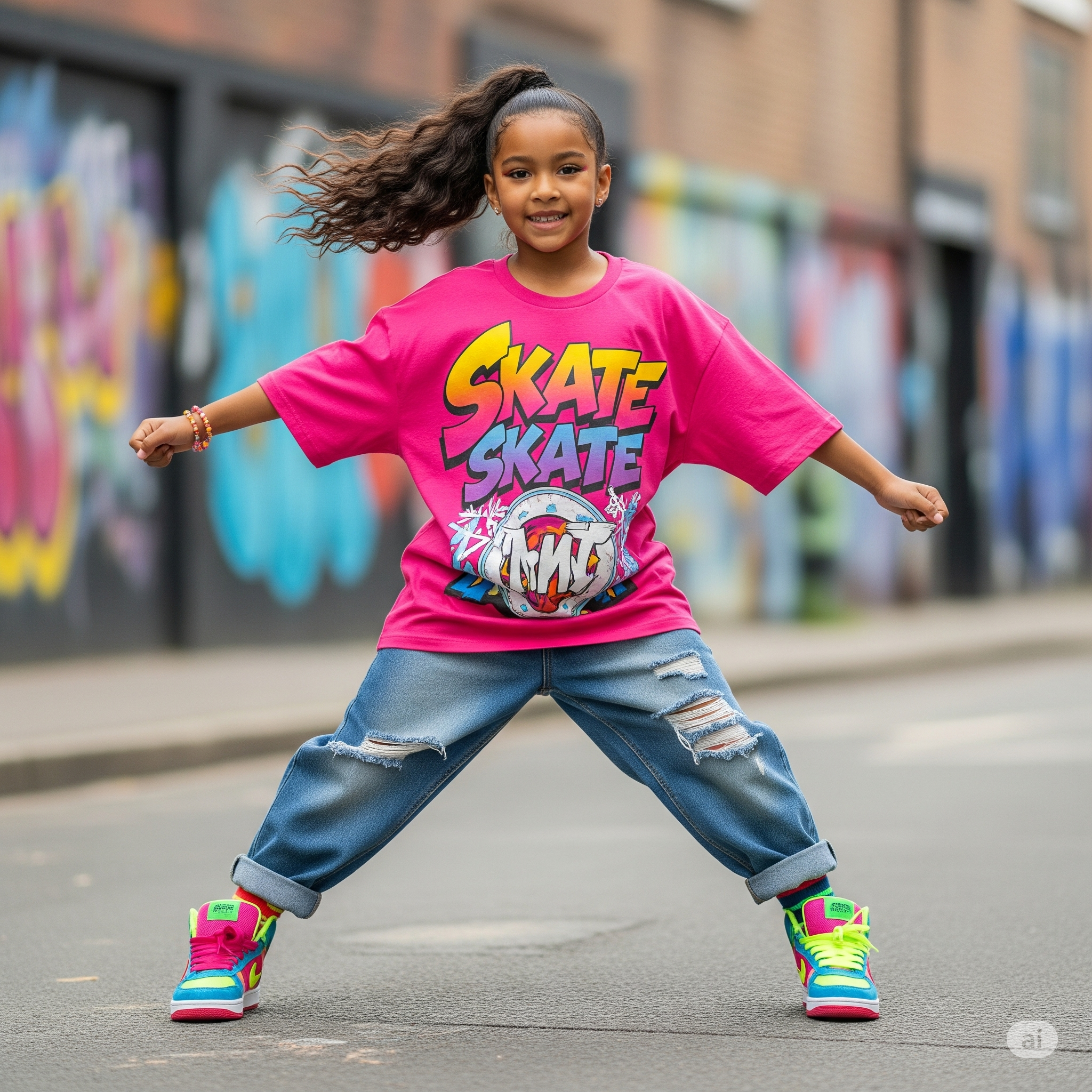 Girls Skate Outfit