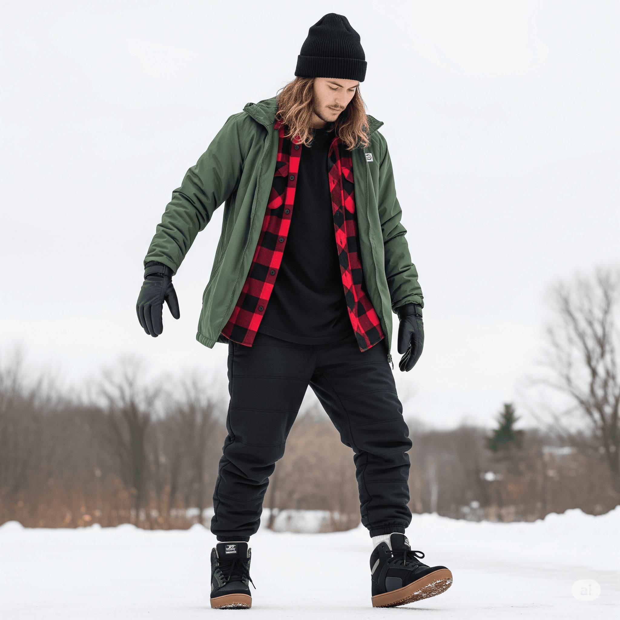 Winter Skate Outfit