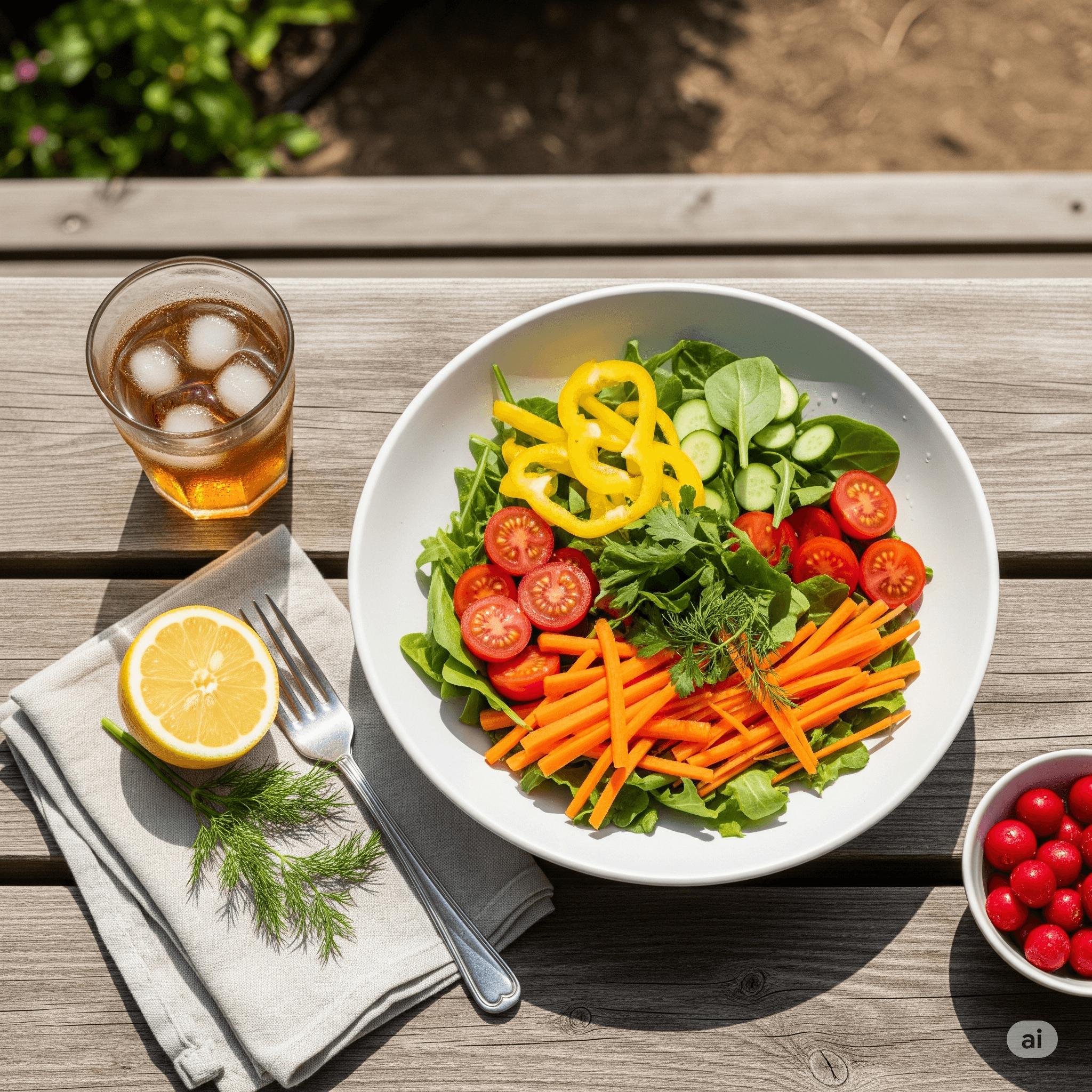 The Crisp & Colorful Summer Salad