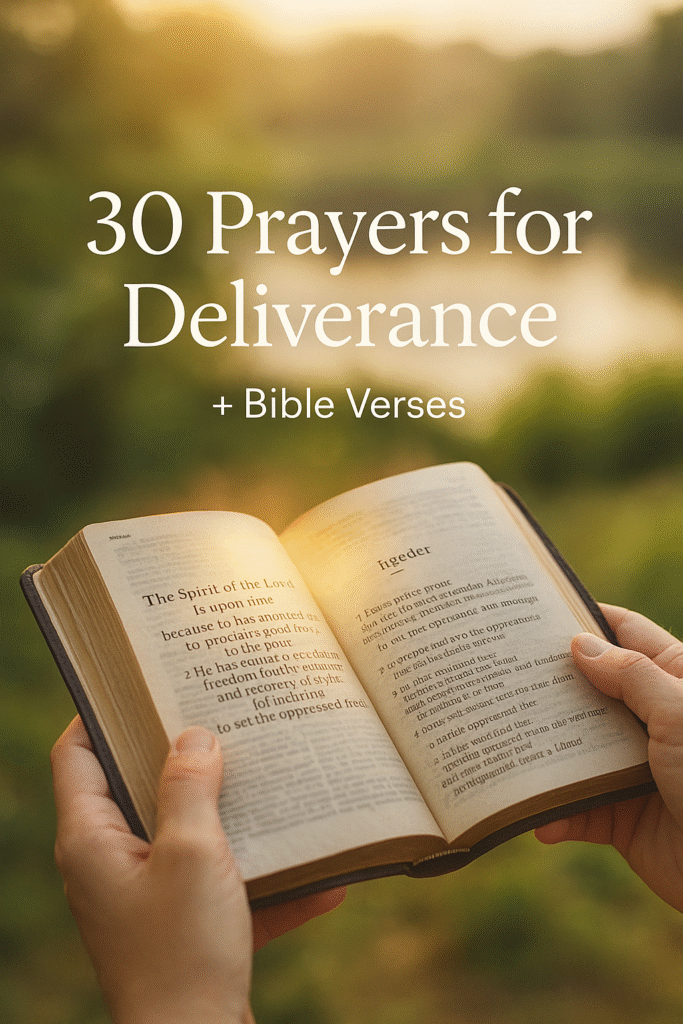 30 Prayers for Deliverance