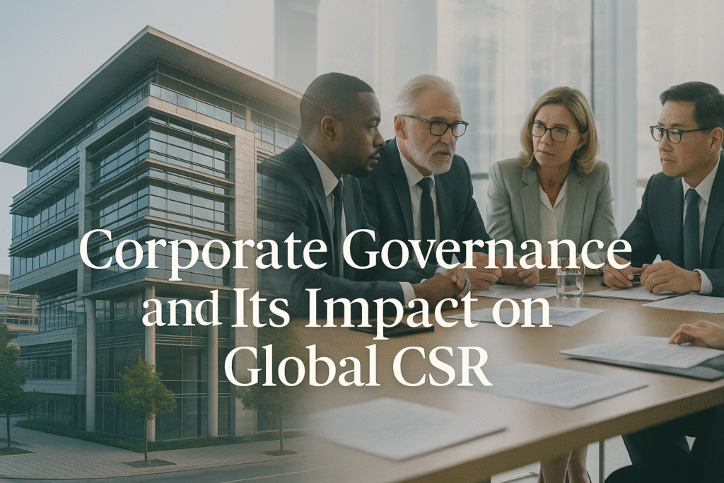 Corporate Governance and its Impact on Global CSR