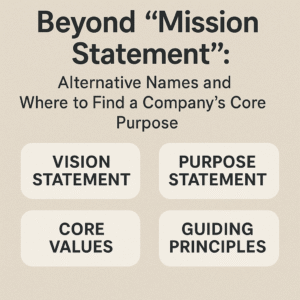 Mission Statement Alternatives