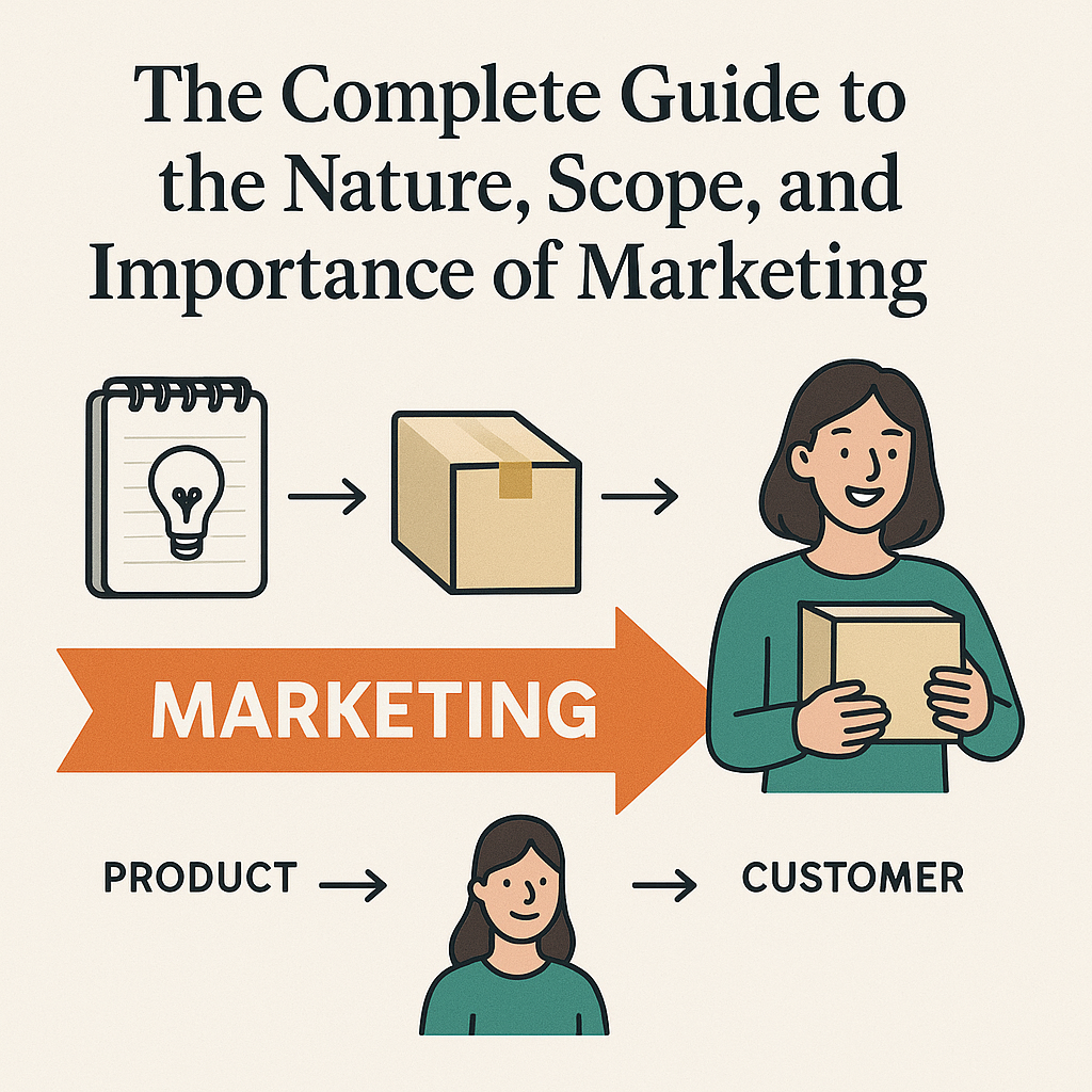The Complete Guide to the Nature, Scope, and Importance of Marketing