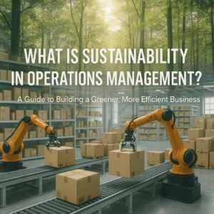 What is sustainability in operation management
