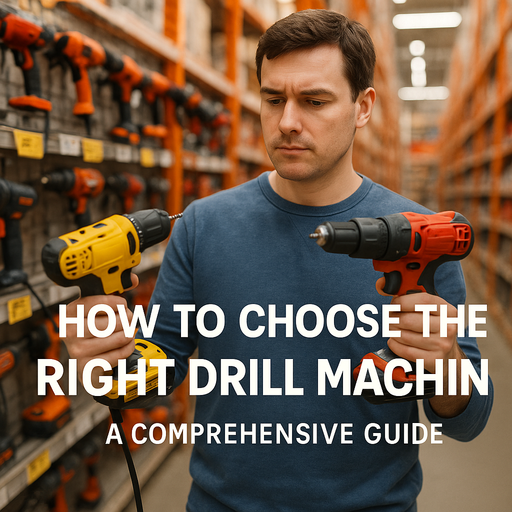 How to Choose the Right Drill Machine