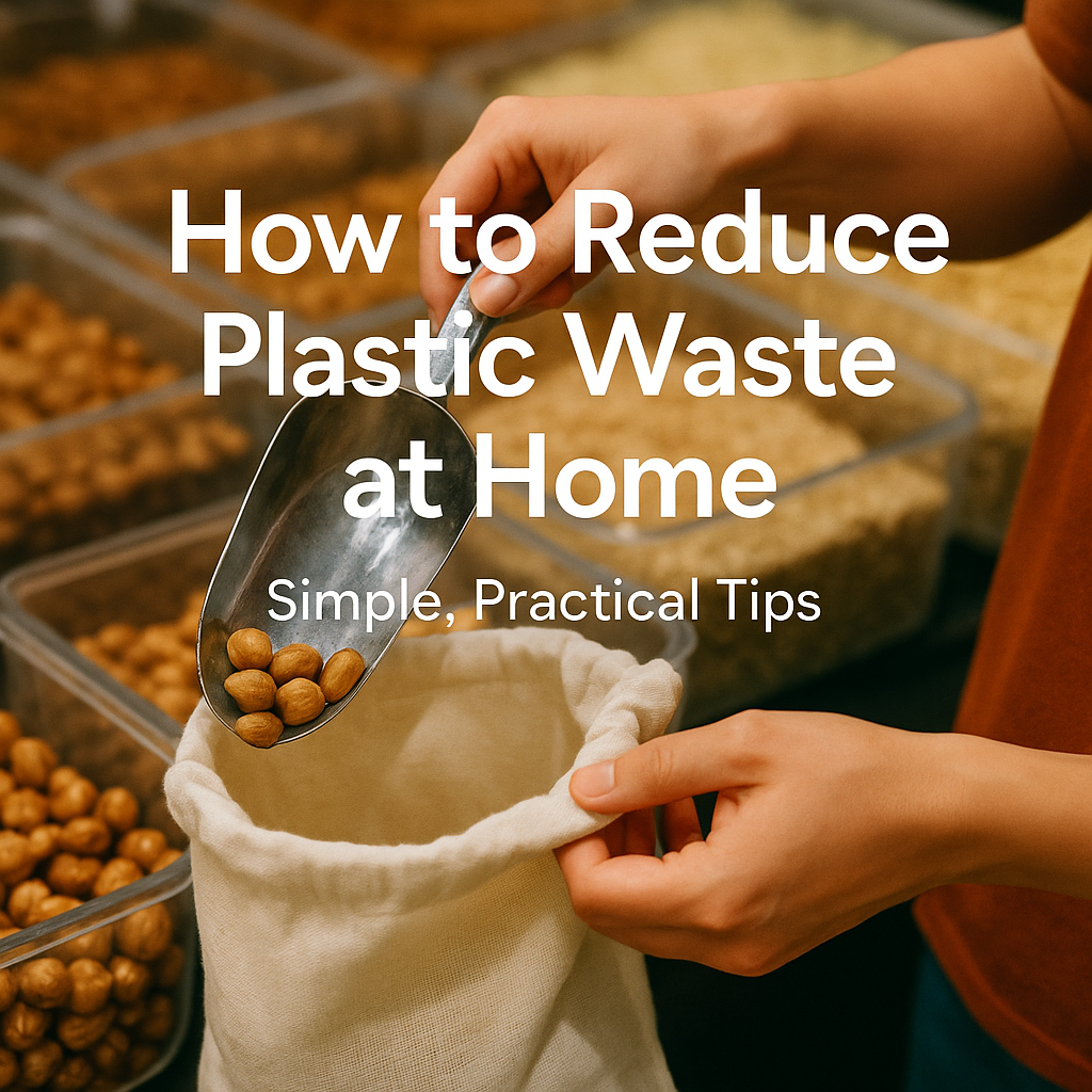 How to Reduce Plastic Waste at Home