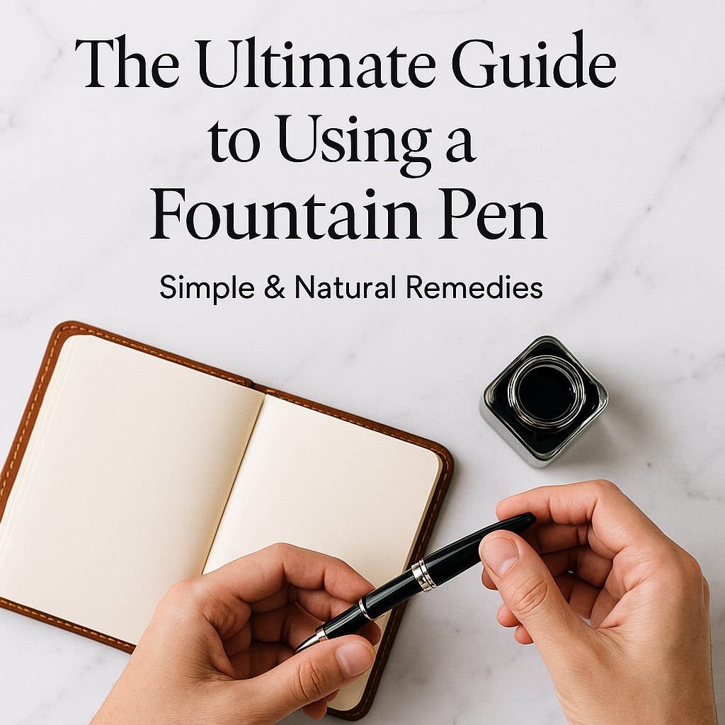 How to Use a Fountain Pen
