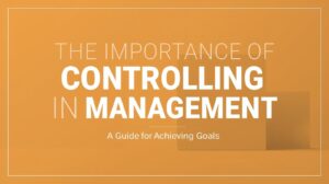 Importance of Controlling in Management