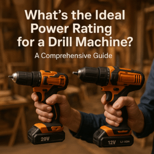 What is the Power Rating of a Drill Machine