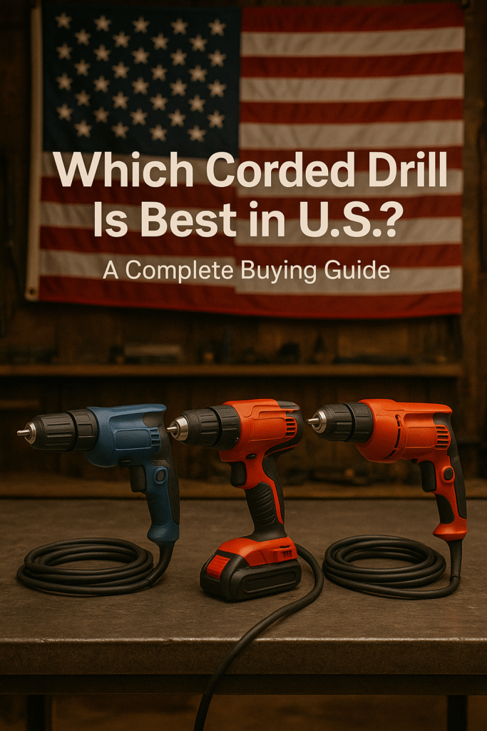 Which Corded Drill Is Best in U.S