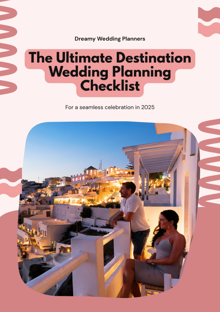 destination wedding planning checklist 2025