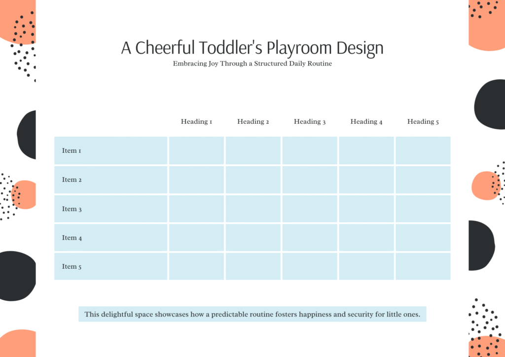A Simple Daily Routine Chart for Your 2-Year-Old