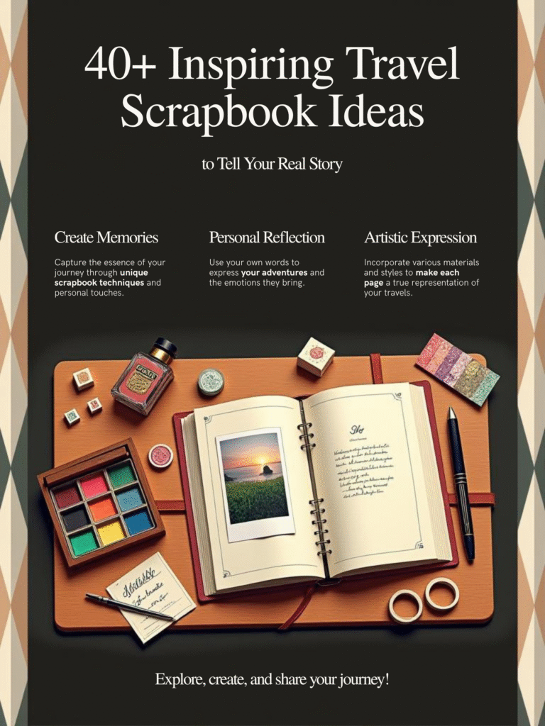 travel scrapbook ideas