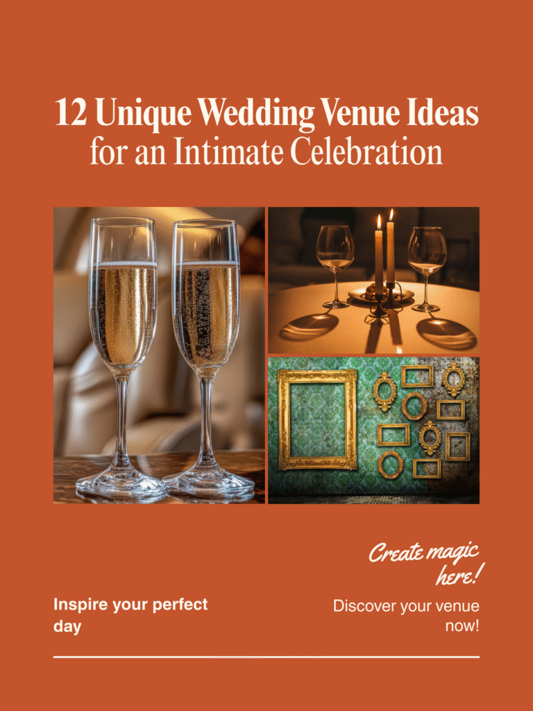 12 Unique Wedding Venue Ideas for an Intimate Celebration